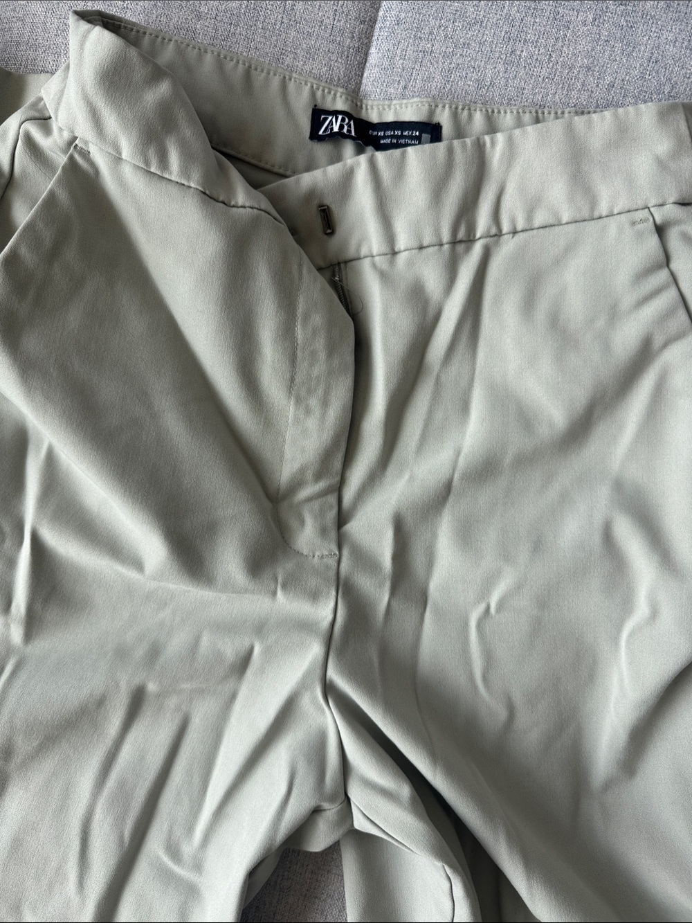 Zara Light Sage Women’s Dress Pants